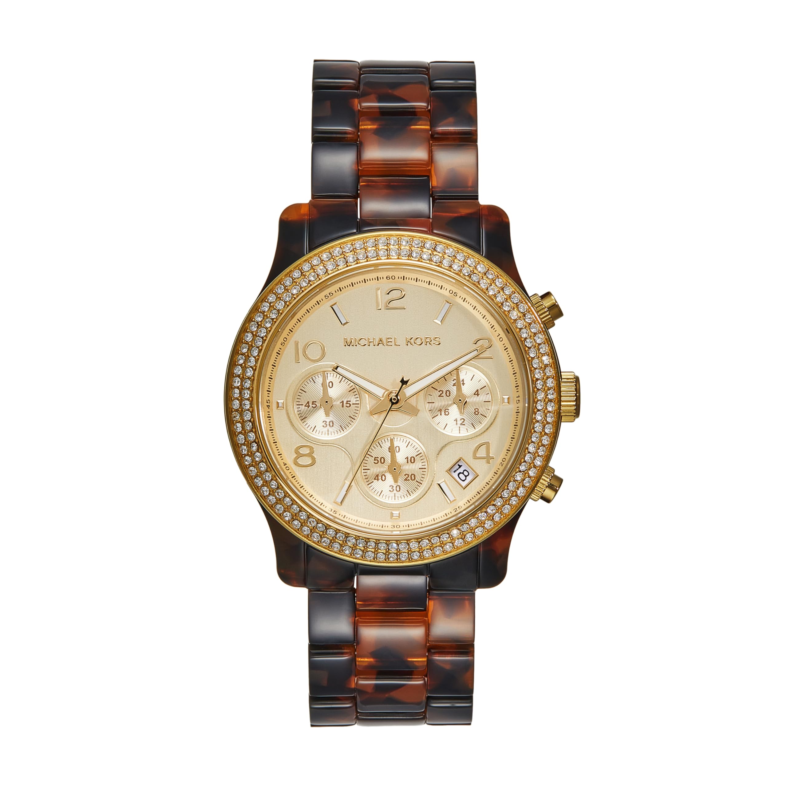 Amazon.co.jp: [マイケルコース] 腕時計 RUNWAY MK7475